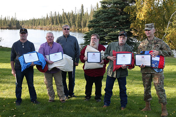 Quilts of Valor awarded to seven